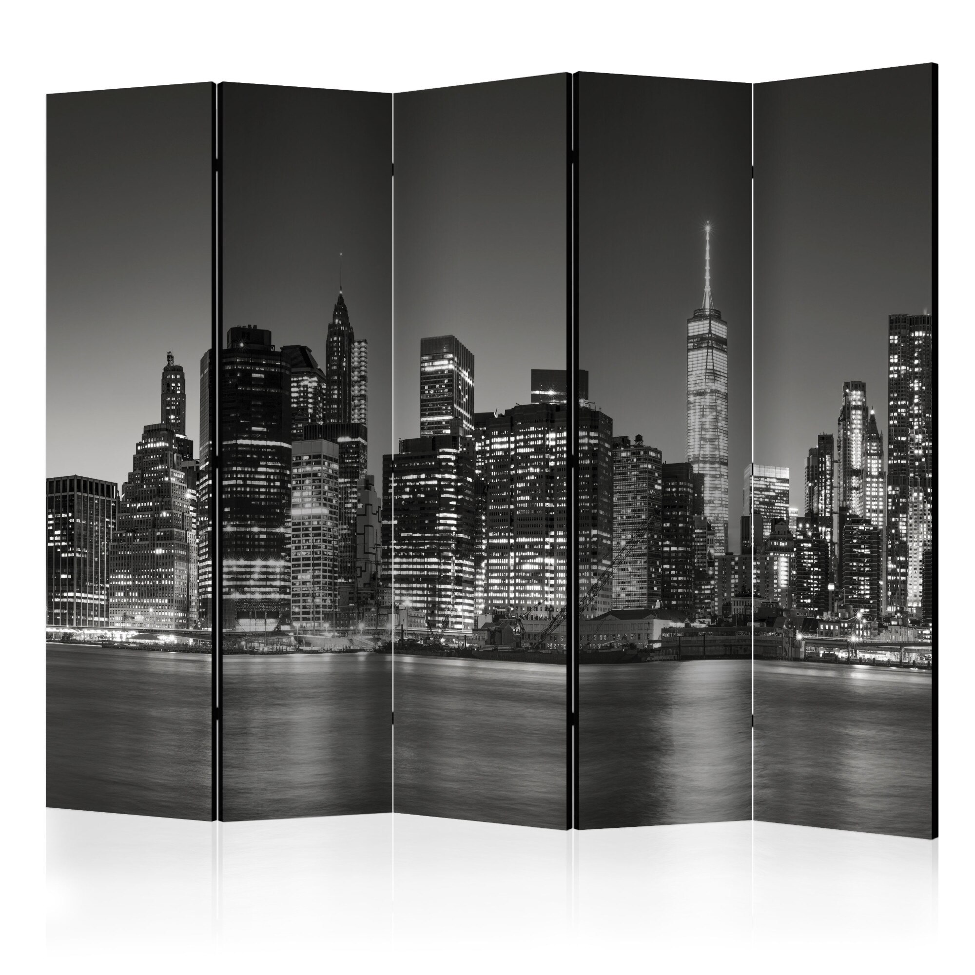Paravan din 5 parti - New York Nights II - 225x172cm