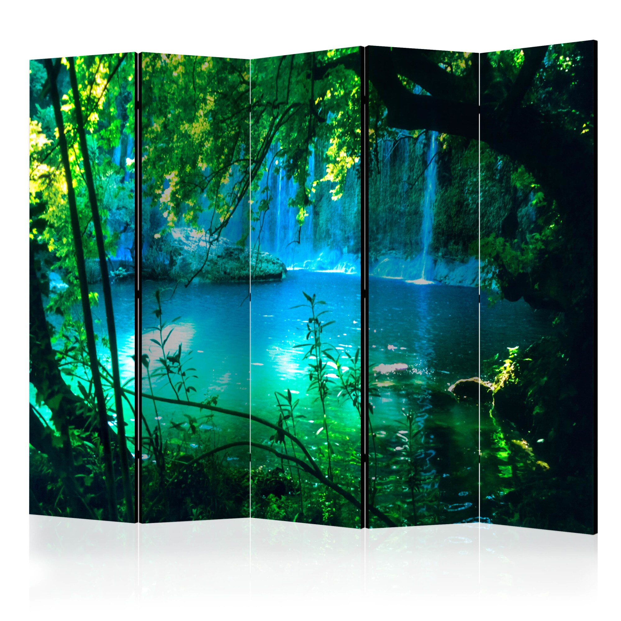Paravan din 5 parti - Kursunlu Waterfalls II - 225x172cm