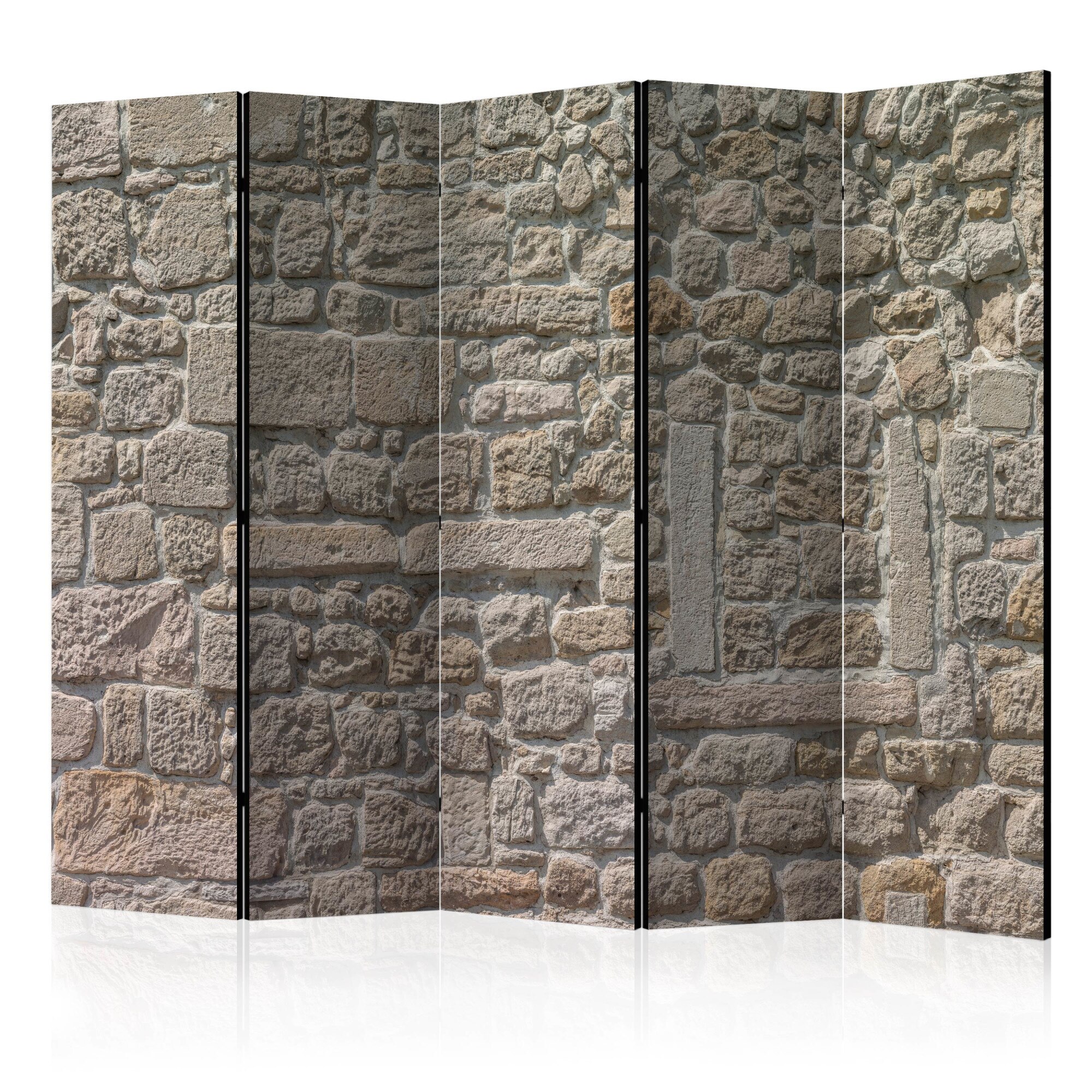 Paravan din 5 parti - Stone Temple II - 225x172cm