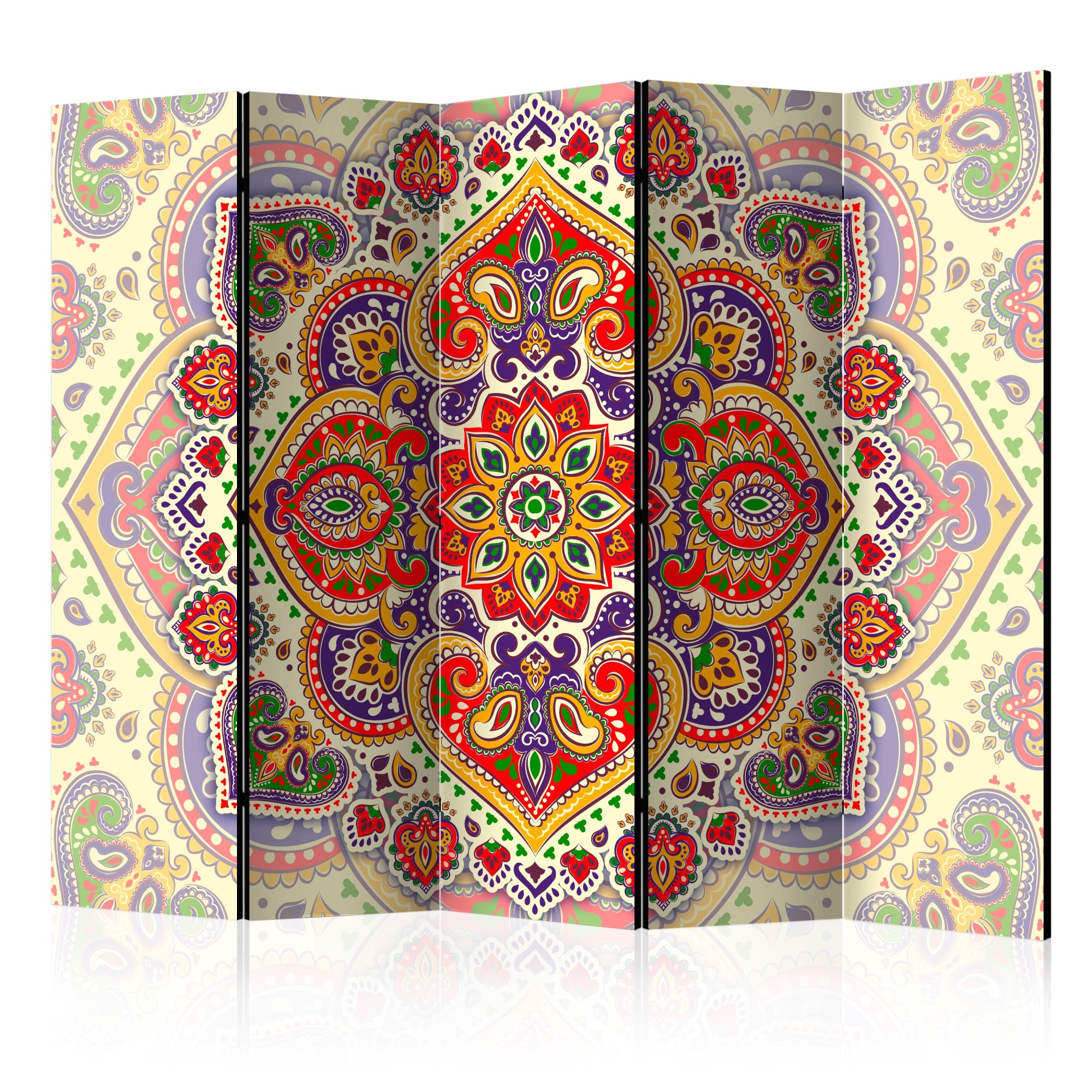 Paravan din 5 parti - Unusual Exoticism II - 225x172cm