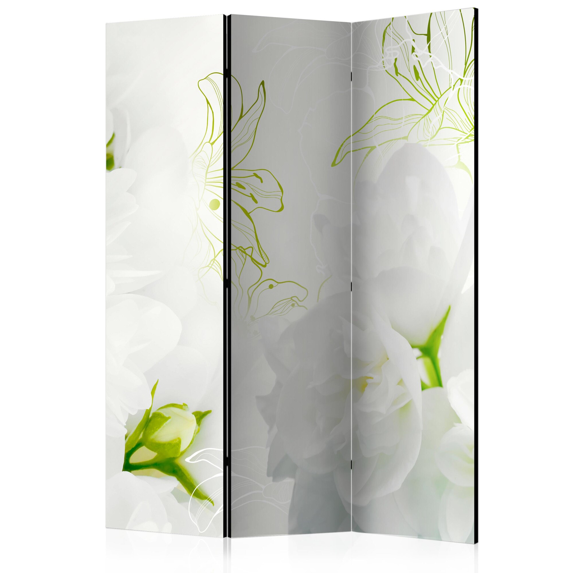 Paravan din 3 parti - Jasmine - 135x172cm