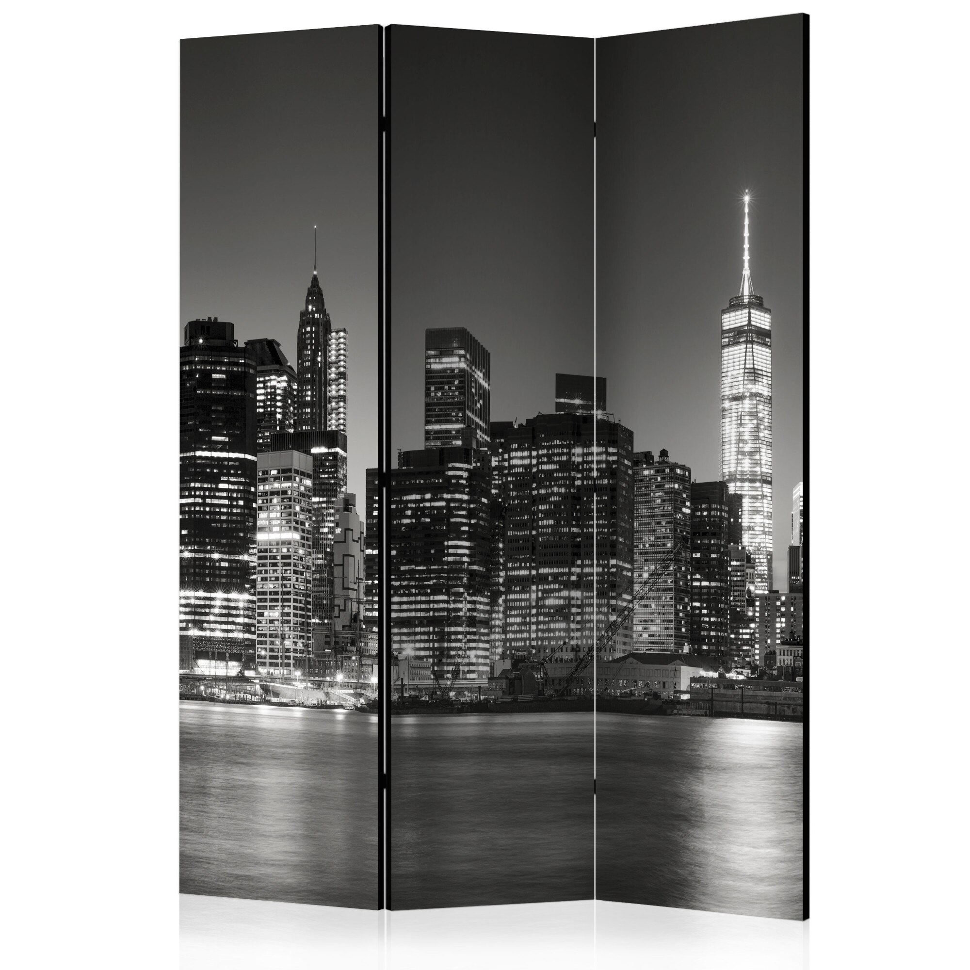 Paravan din 3 parti - New York Nights - 135x172cm