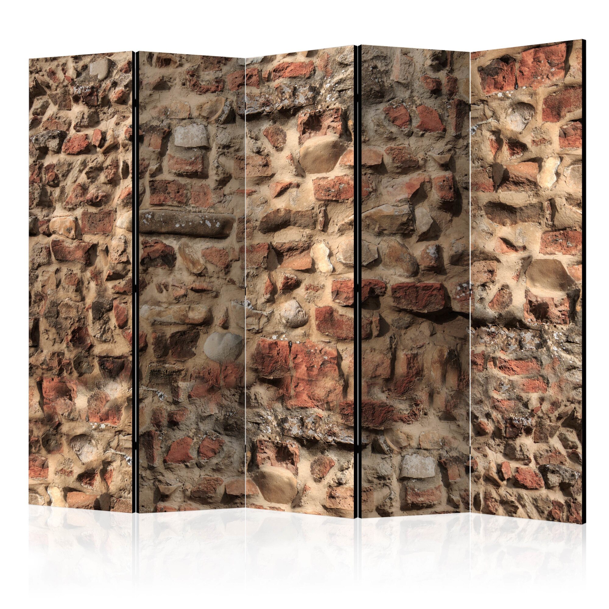 Paravan din 5 parti - Ancient Wall II - 225x172cm
