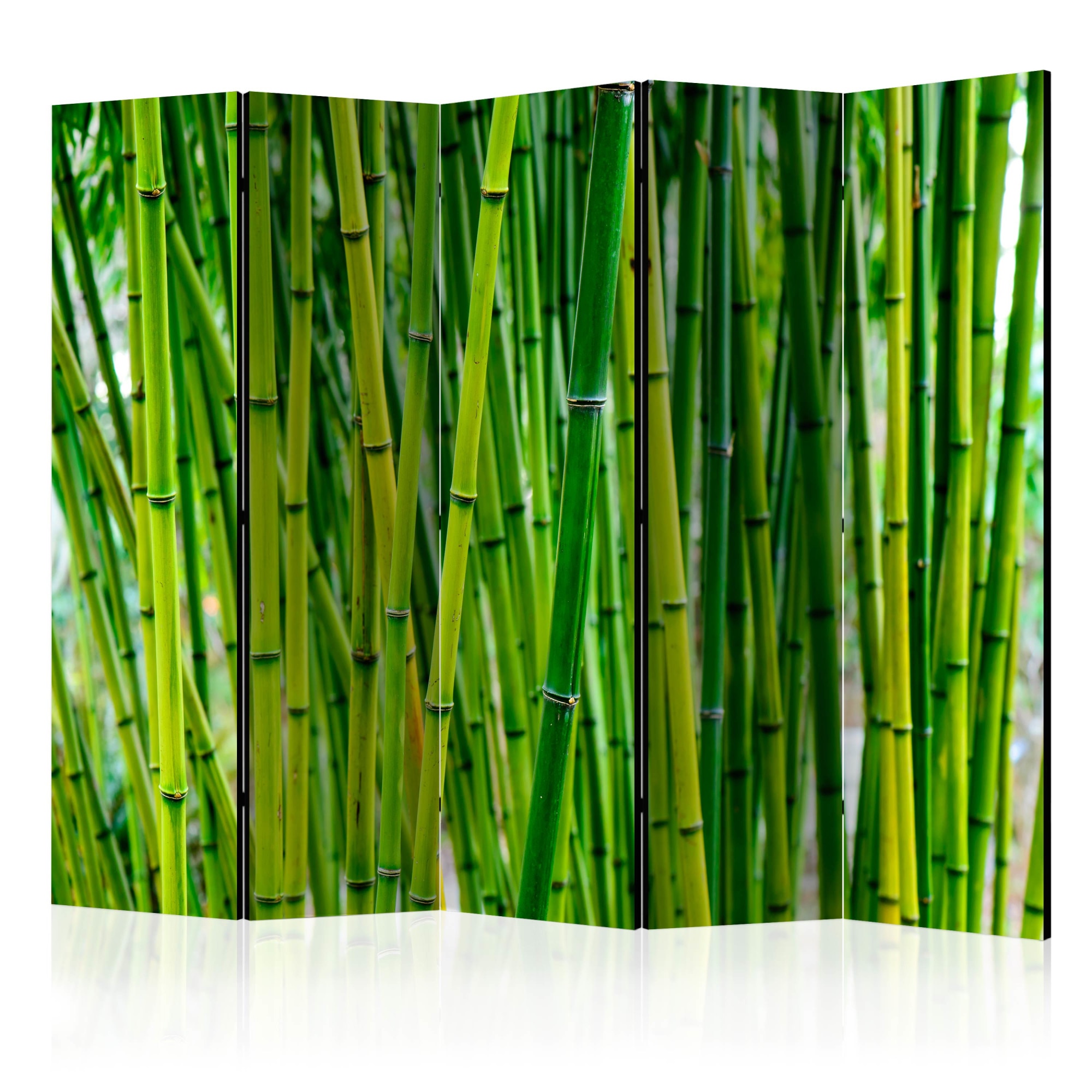 Paravan din 5 parti - Bamboo Forest II - 225x172cm