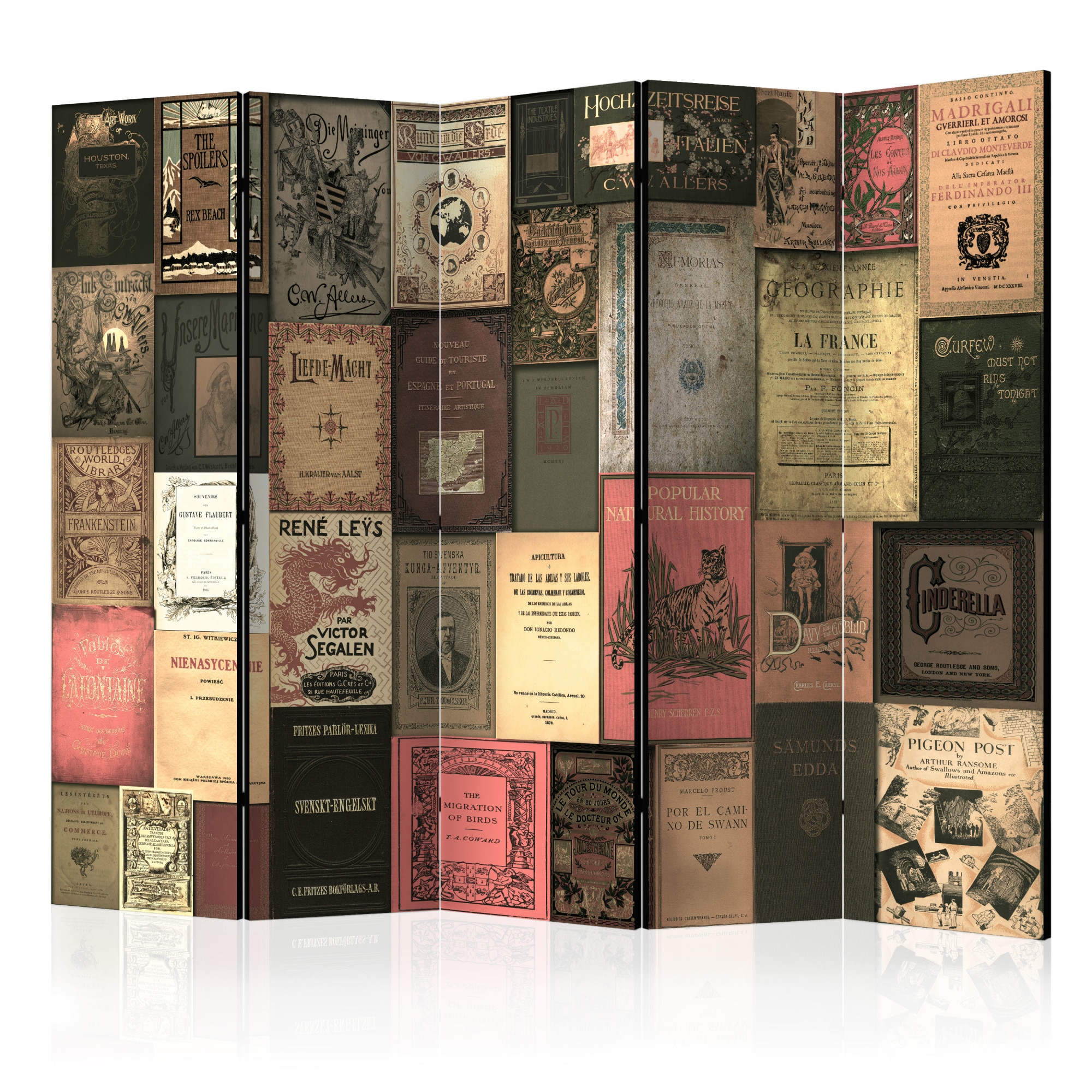 Paravan din 5 parti - Books of Paradise II - 225x172cm