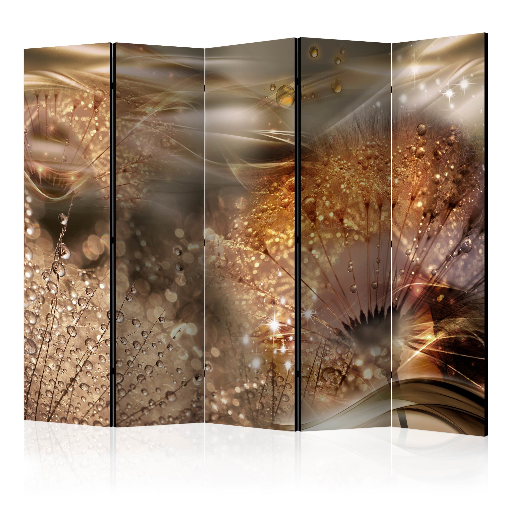 Paravan din 5 parti - Dandelions' World II - 225x172cm
