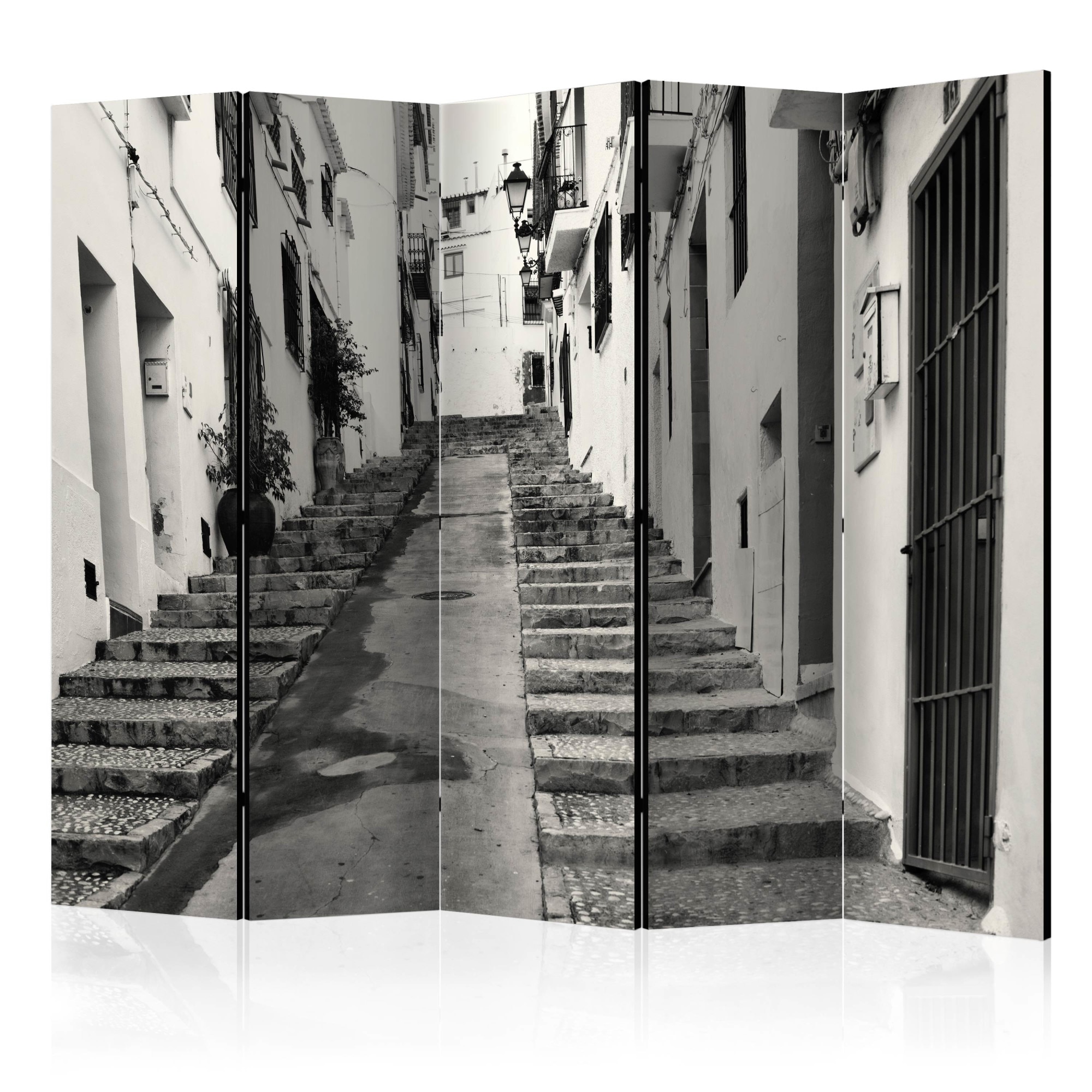 Paravan din 5 parti - Altea Old Town II - 225x172cm