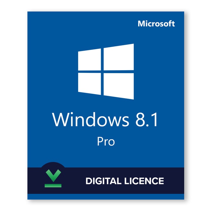 Софтуер Windows 8.1 Professional, Електронен лиценз