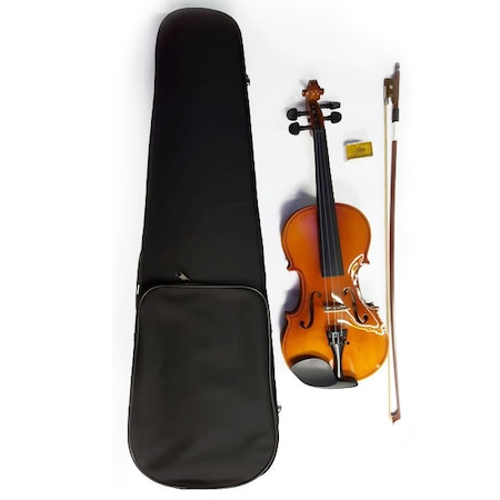 Pachet promo: Set Vioara Acustica din lemn 1/2, Sacaz, Vioara + Acordor cromatic universal BTU150 Boston