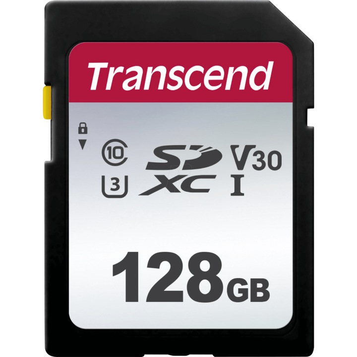 Card de memorie Transcend SDXC SDC300S 128GB CL10 UHS-I U3