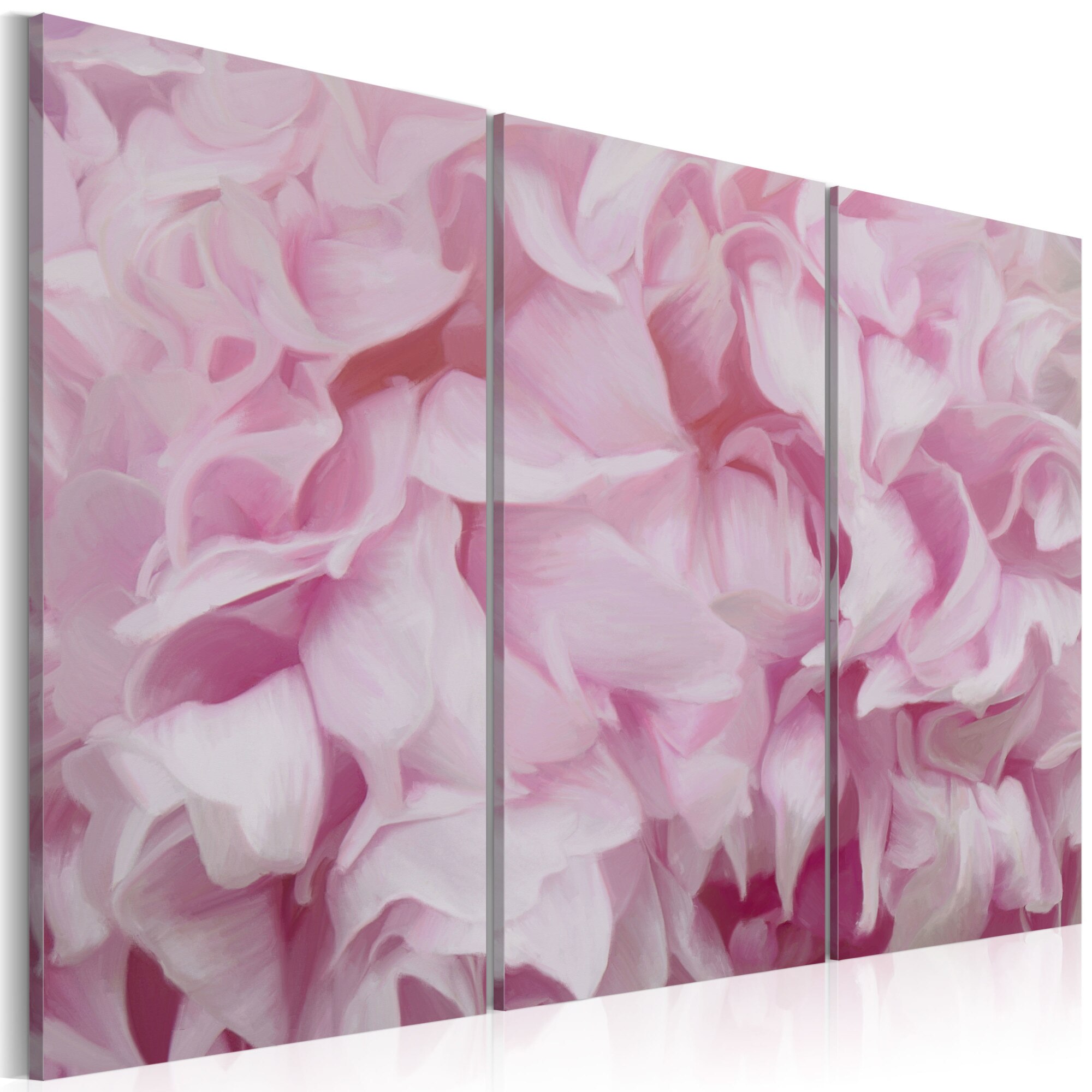 Tablou canvas 3 piese - Azalea In roz - 120x80 cm