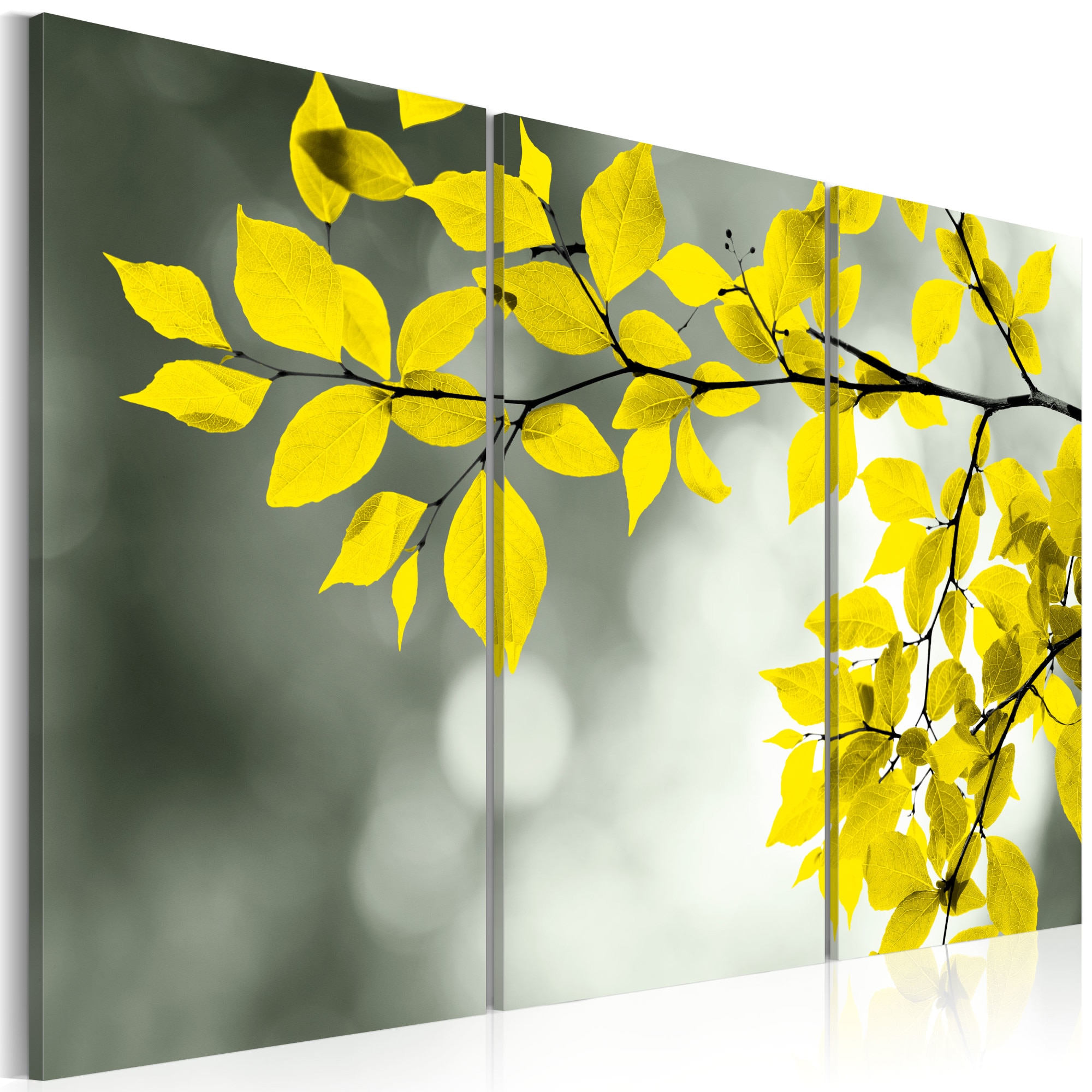 Tablou canvas 3 piese - Aur de aur - 120x80 cm