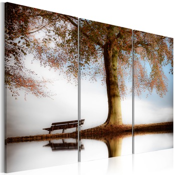 Tablou canvas 3 piese - Peisaj poetic - 60x40 cm Tablou canvas 3 piese - Peisaj poetic - 60x40 cm