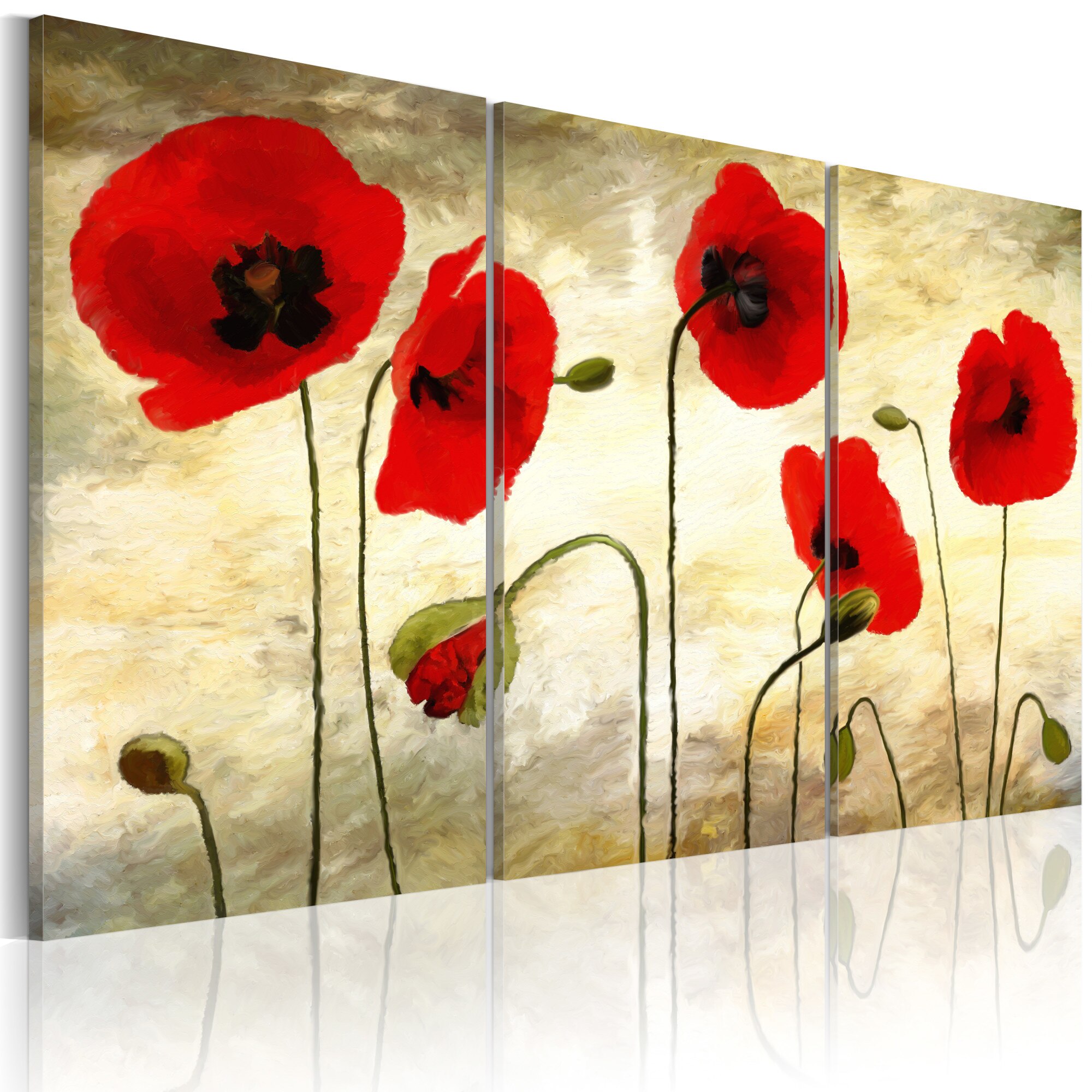 Tablou canvas 3 piese - Hartie frumusete subtire - 120x80 cm