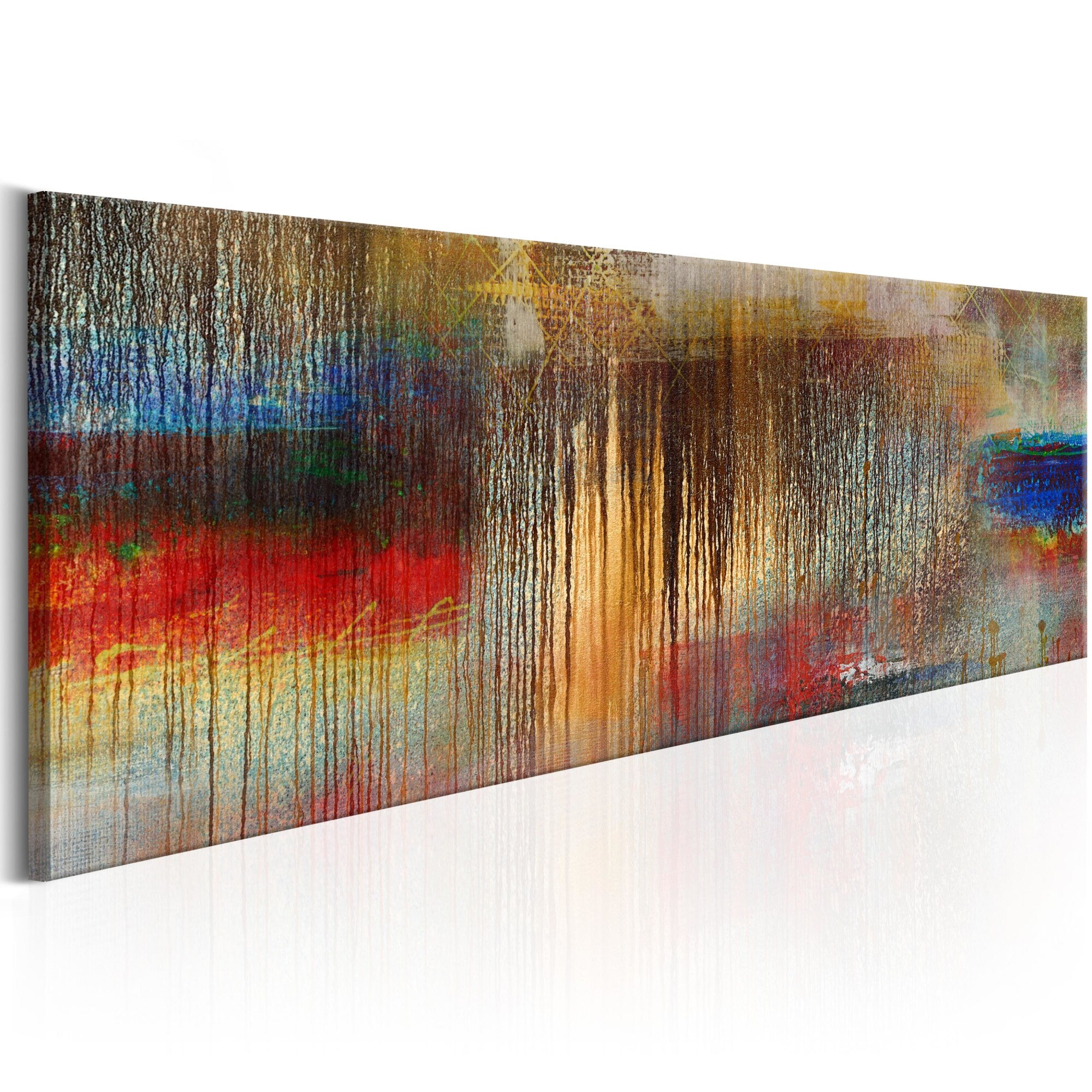 Tablou canvas - Colorful ploaie - 150x50 cm