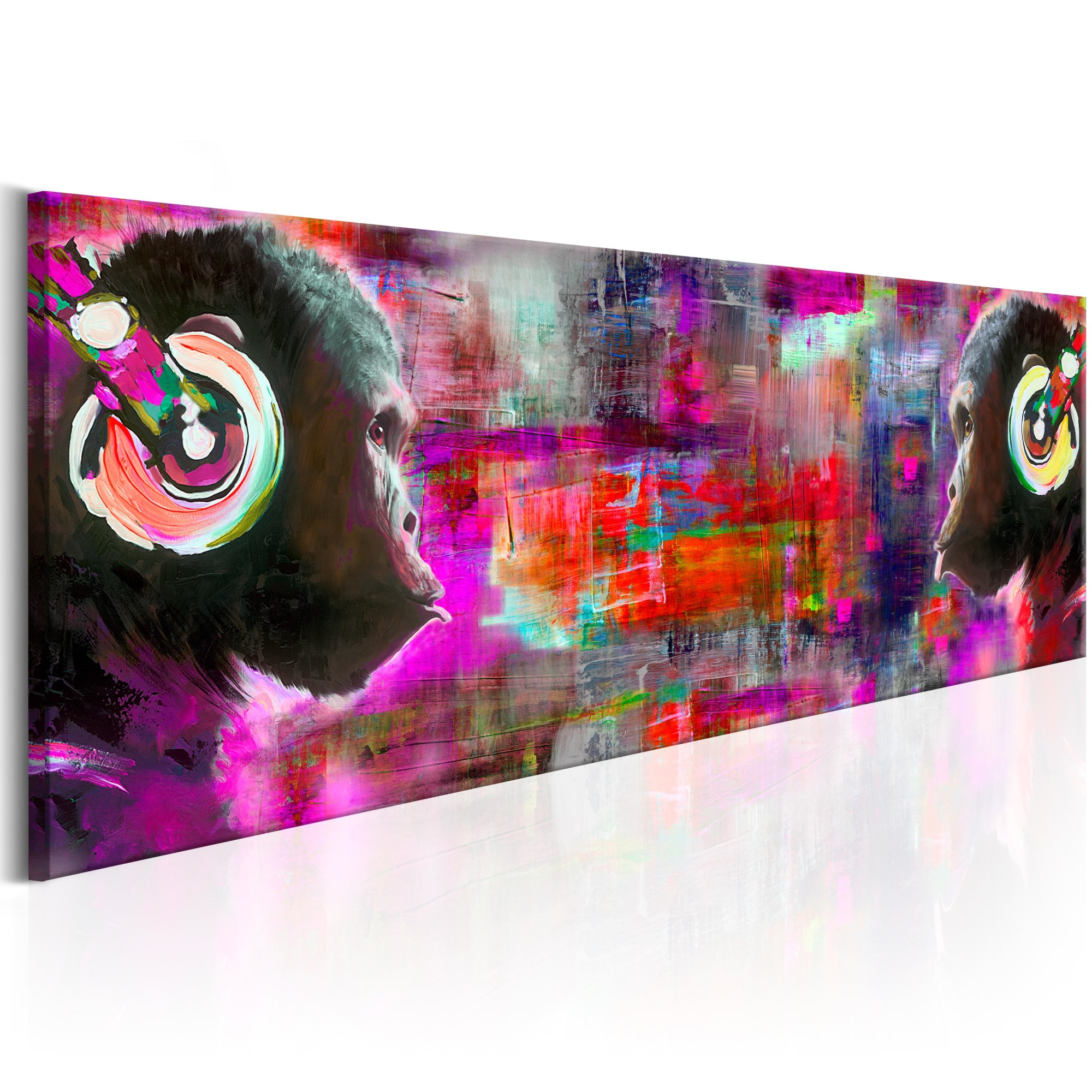 Tablou canvas - Culorile muzicii - 150x50 cm