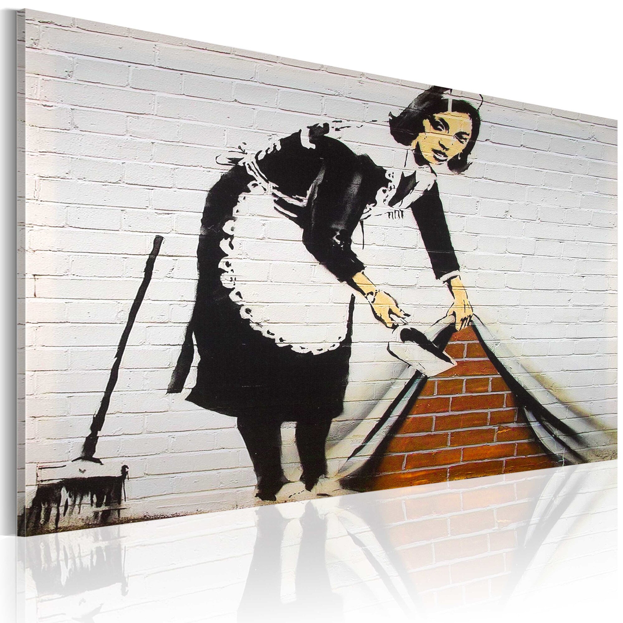 Tablou canvas - Dulap curat (Banksy) - 60x40 cm