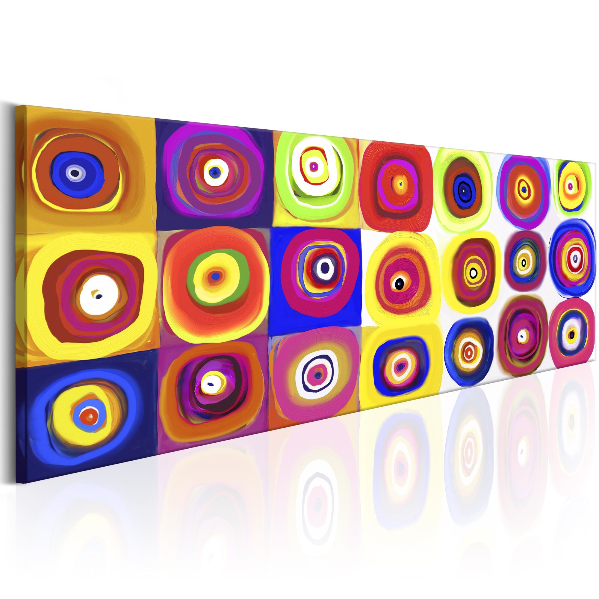 Tablou canvas - Carusel colorat - 150x50 cm