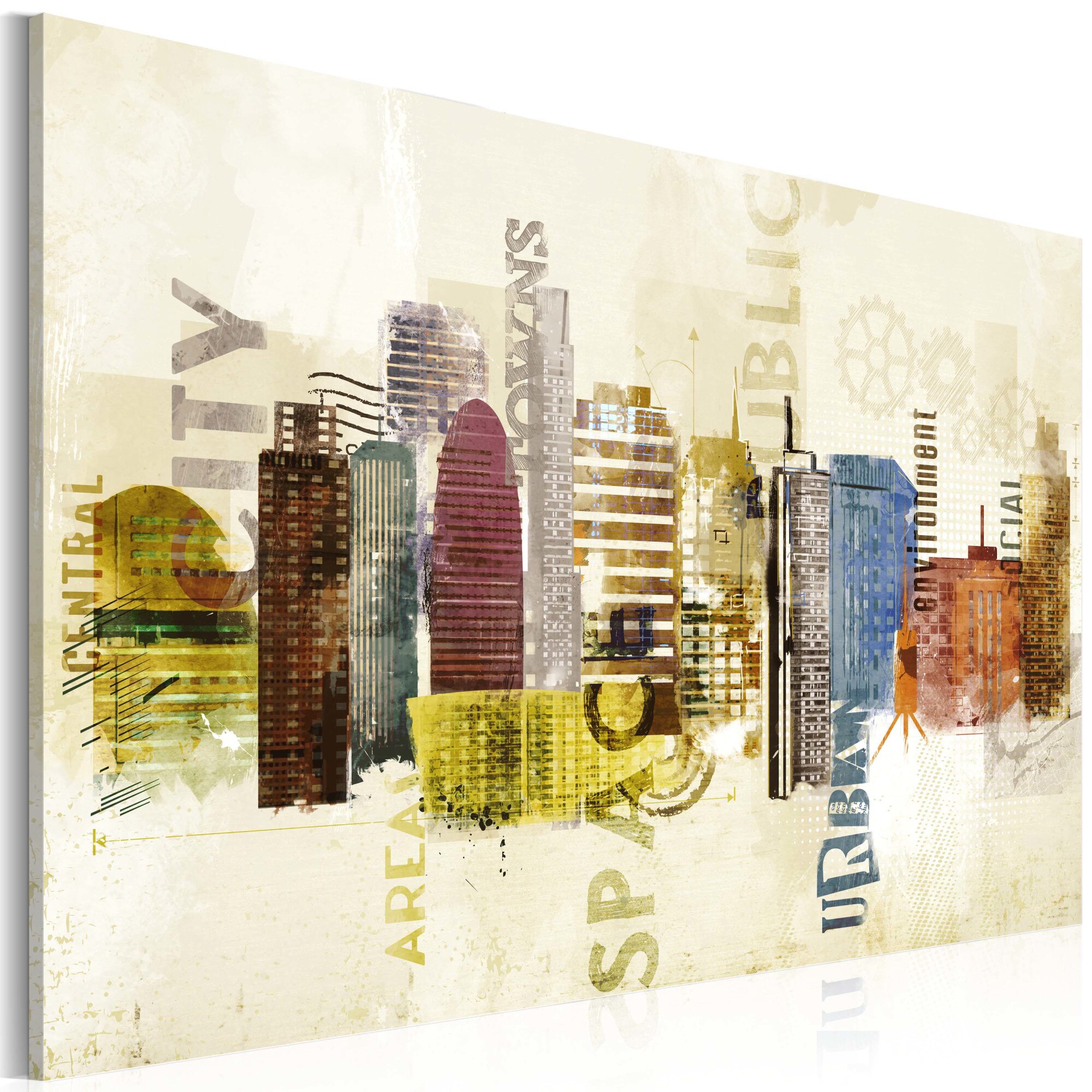 Tablou canvas - Design urban - 90x60 cm