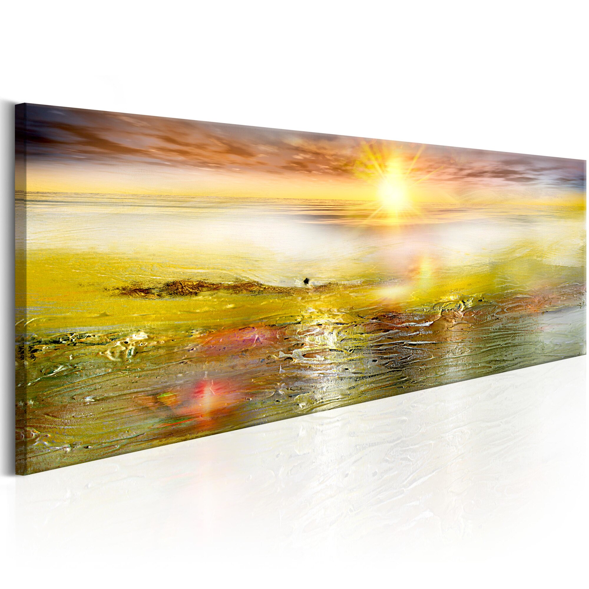 Tablou canvas - Sunny Sea - 150x50 cm