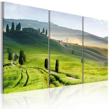 Tablou canvas 3 piese - Ora de recoltare - 120x80 cm Tablou canvas 3 piese - Ora de recoltare - 120x80 cm