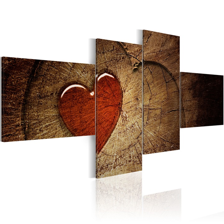 Kép Artgeist Régi szerelem nem rozsdásodik, 4 db, 100 x 45 cm