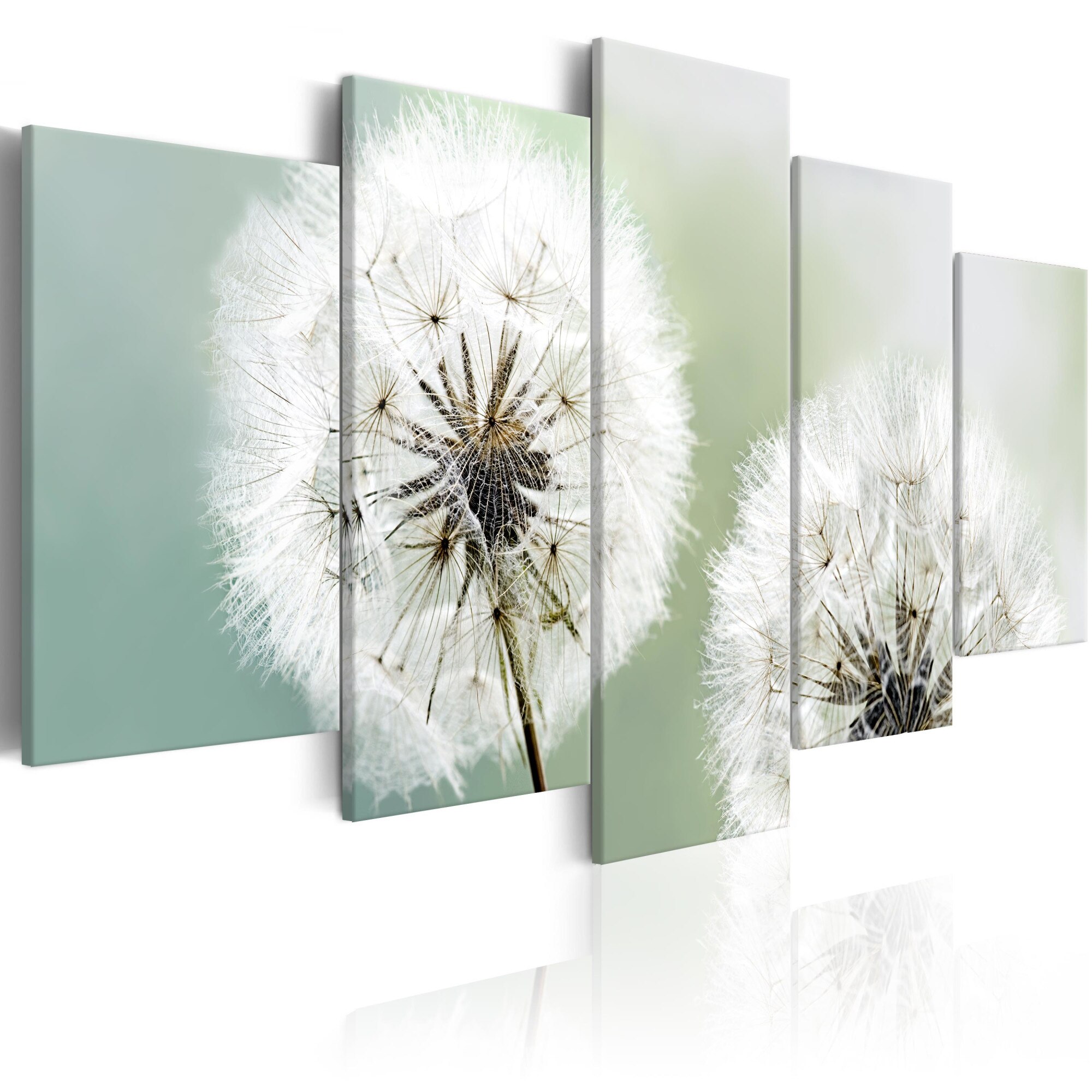 Tablou canvas 5 piese - Dimineata fara vant - 200x100 cm