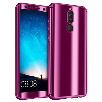 Husa 360° Mirror Full Protection - Huawei Mate 10 Lite - Mov - (fata + spate + geam sticla) Husa 360° Mirror Full Protection - Huawei Mate 10 Lite - Mov - (fata + spate + geam sticla)