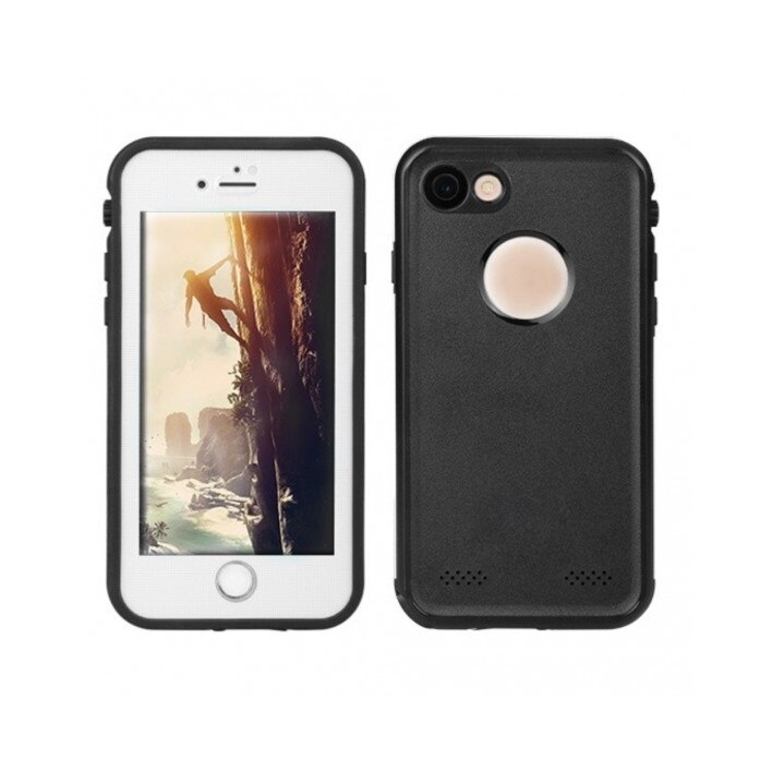 Husa impermeabila pentru iPhone 7 sau 8 , RedPepper , neagra