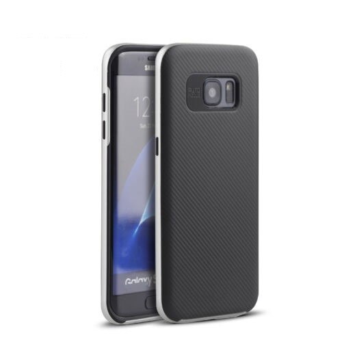 Husa Ipaky Samsung Galaxy S7 Edge - argintiu