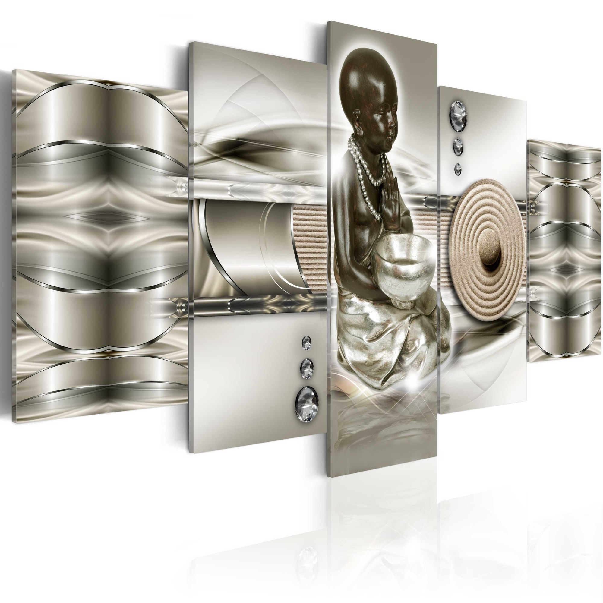 Tablou canvas 5 piese - Zen linistitor - 200x100 cm