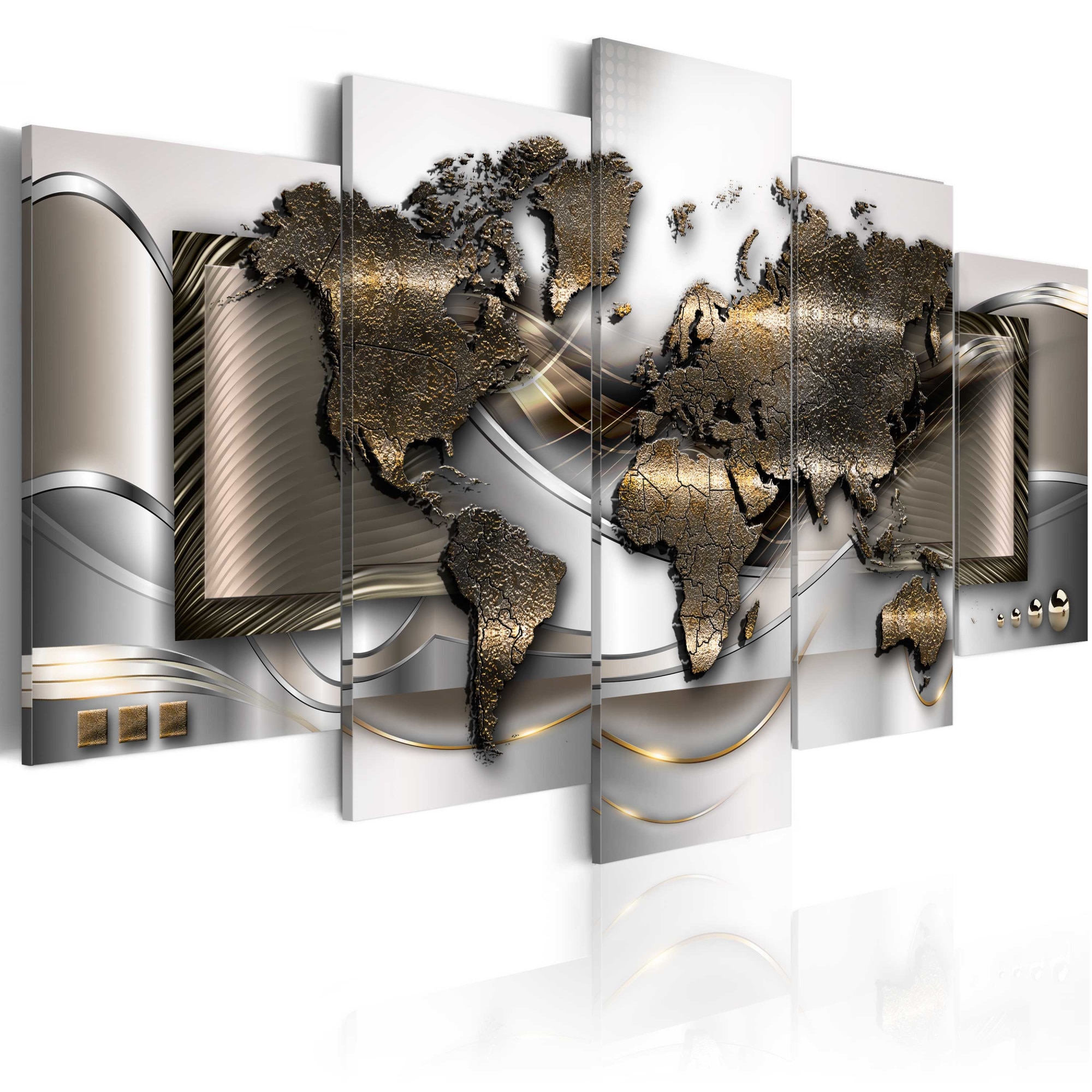 Tablou canvas 5 piese - Lumina briza - 200x100 cm