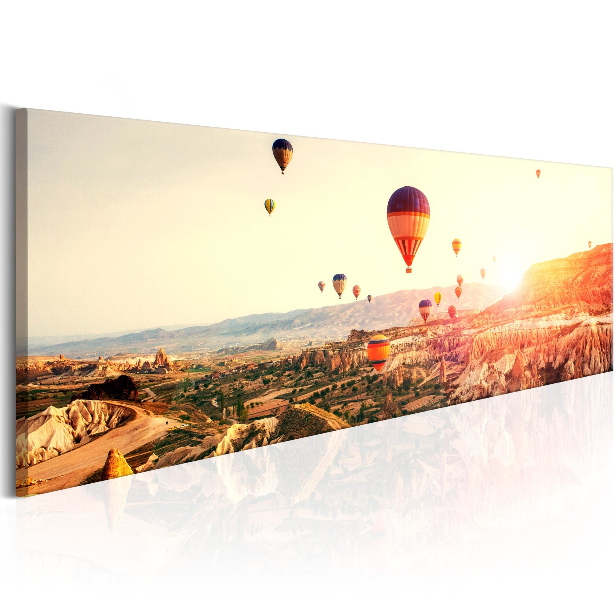 Tablou canvas - Bilele cu baloane - 120x40 cm