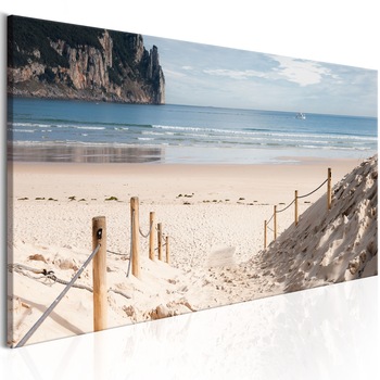 Tablou canvas - Calea plajei - 120x40 cm Tablou canvas - Calea plajei - 120x40 cm