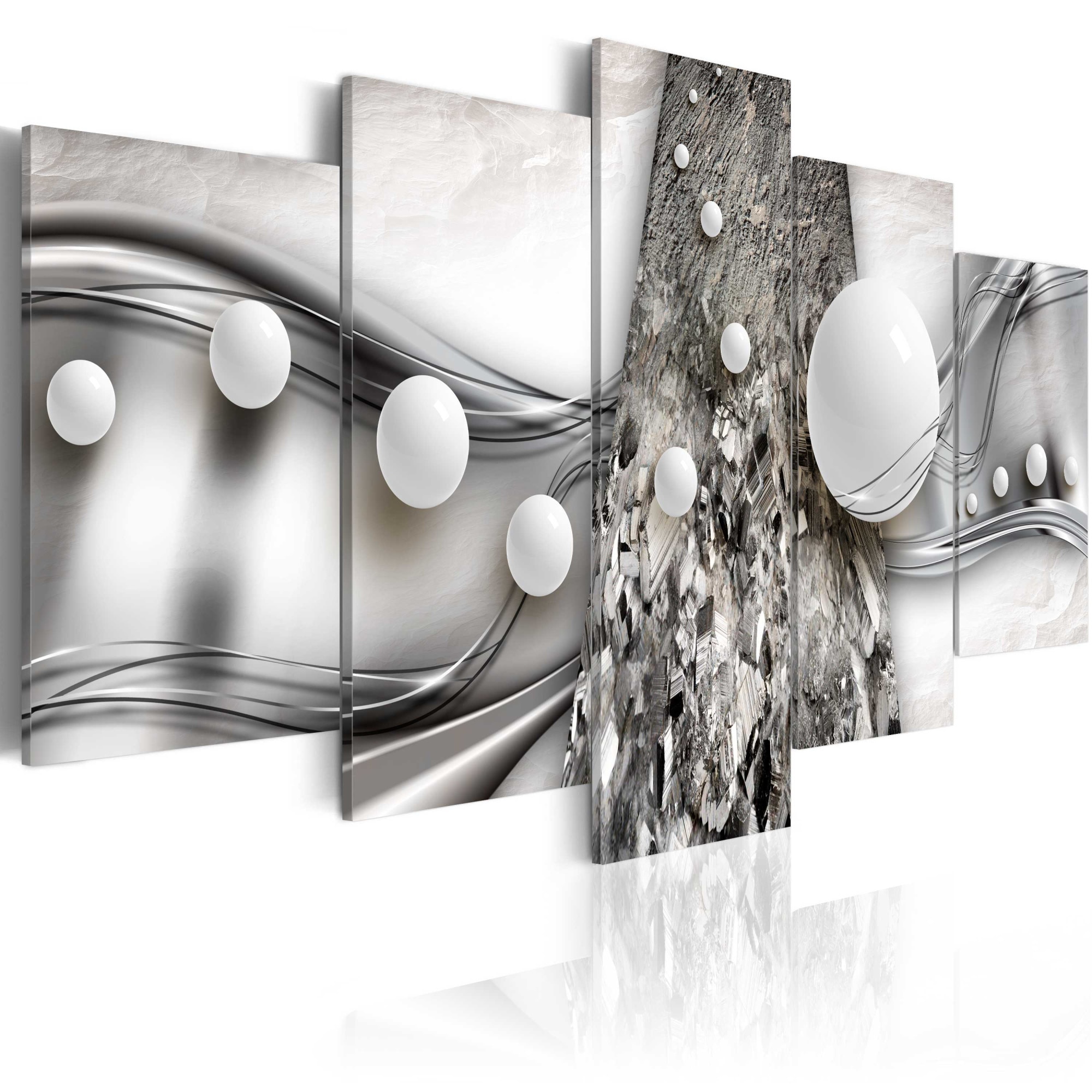 Tablou canvas 5 piese - Ianuarie e distractiv - 200x100 cm