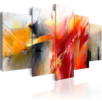 Tablou canvas 5 piese - camp de lupta - 200x100 cm Tablou canvas 5 piese - camp de lupta - 200x100 cm
