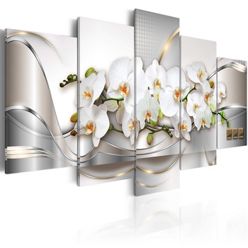 Tablou canvas 5 piese - Oceanul inocentei - 200x100 cm Tablou canvas 5 piese - Oceanul inocentei - 200x100 cm