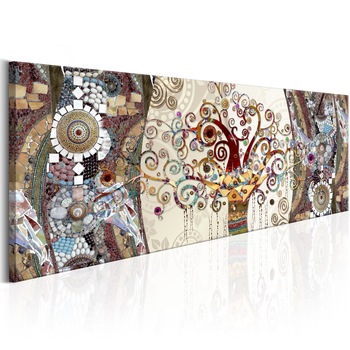 Tablou canvas - Rezumat mozaic - 135x45 cm Tablou canvas - Rezumat mozaic - 135x45 cm
