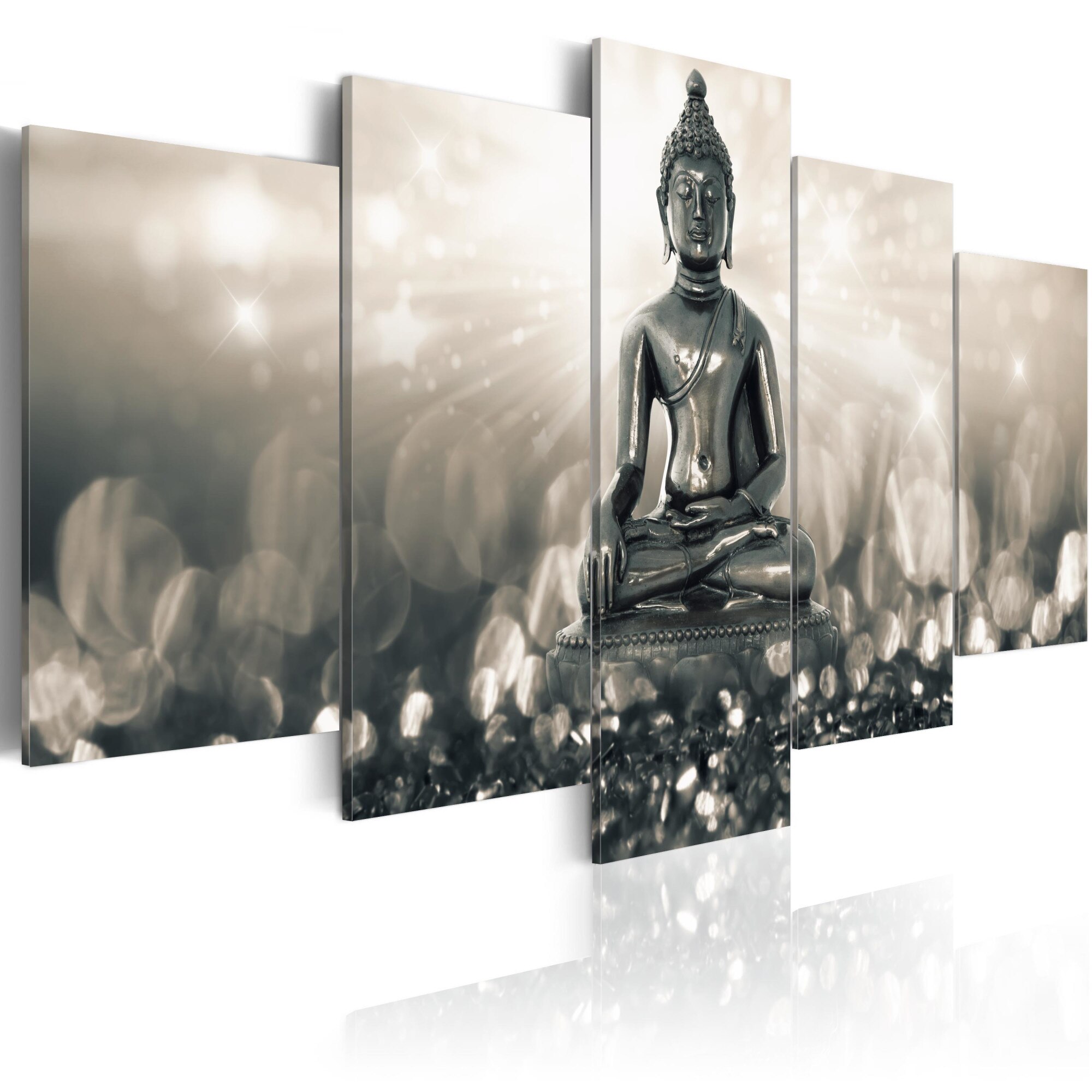 Tablou canvas 5 piese - Adanc In Reverie - 200x100 cm