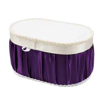 Cutie pentru transport trusou, 45x30x25, alb/mov, dae1576 Cutie pentru transport trusou, 45x30x25, alb/mov, dae1576