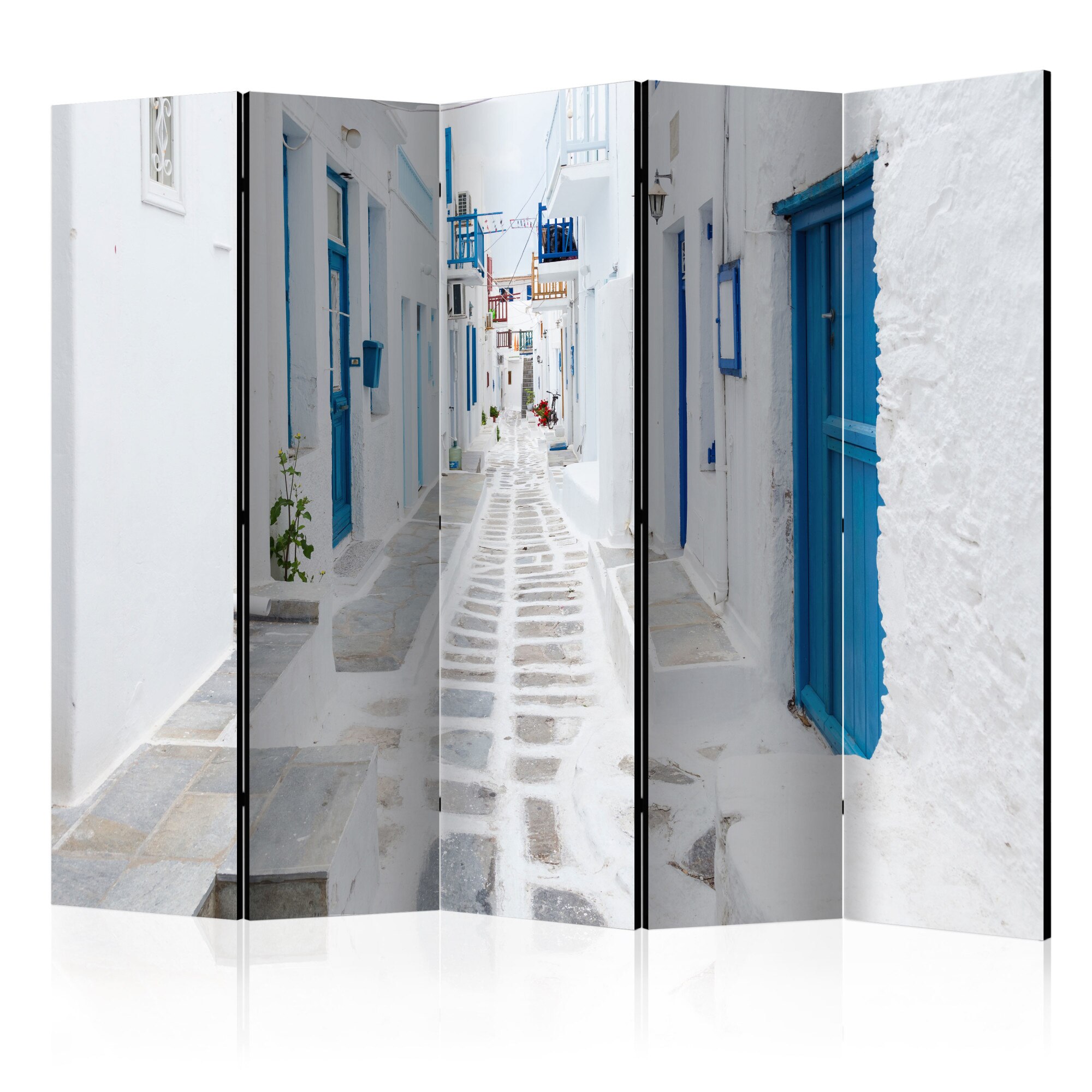 Paravan din 5 parti - Greek Dream Island II - 225x172cm
