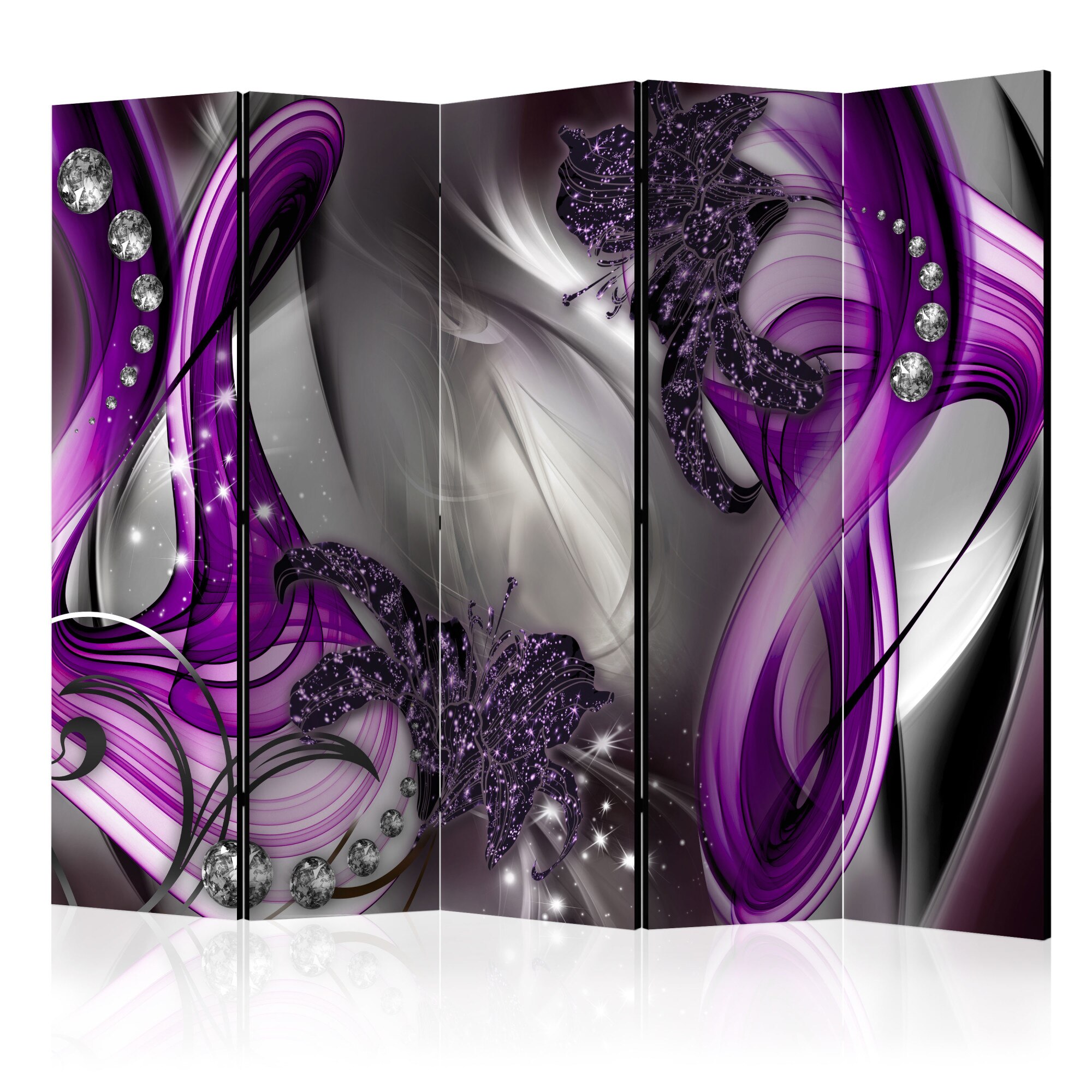 Paravan din 5 parti - Sounds of Senses II - 225x172cm