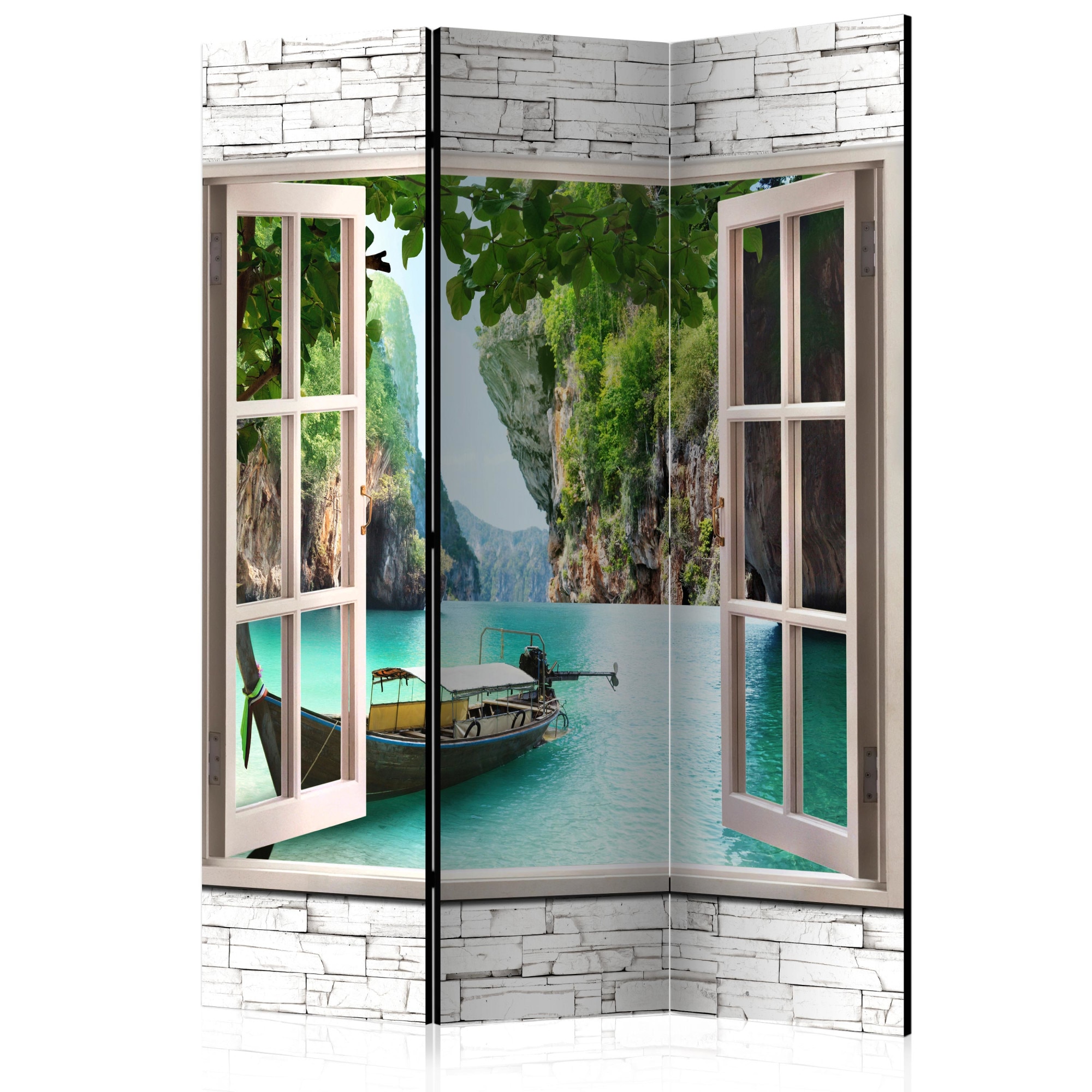 Paravan din 3 parti - Thai Paradise - 135x172cm