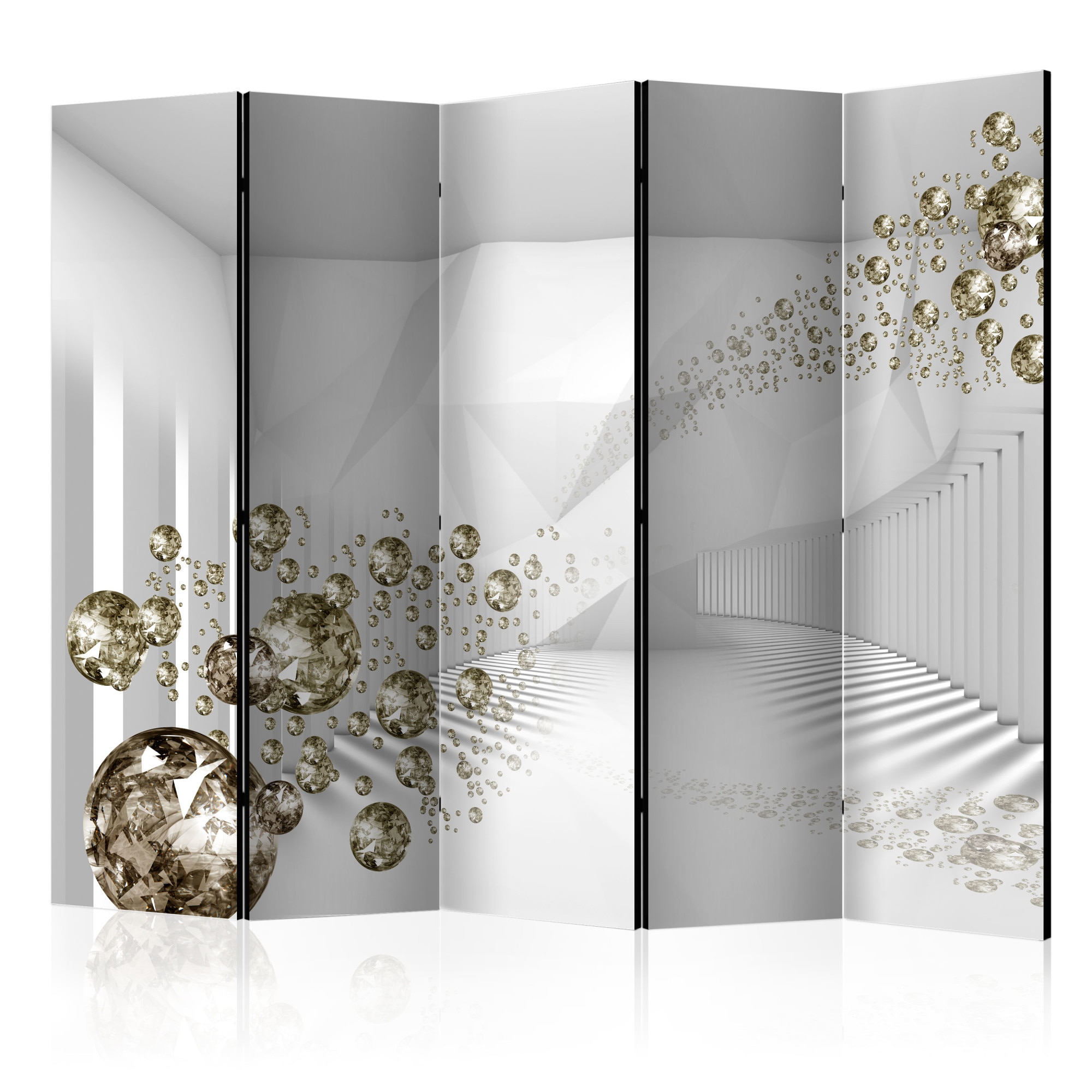 Paravan din 5 parti - Diamond Corridor II - 225x172cm
