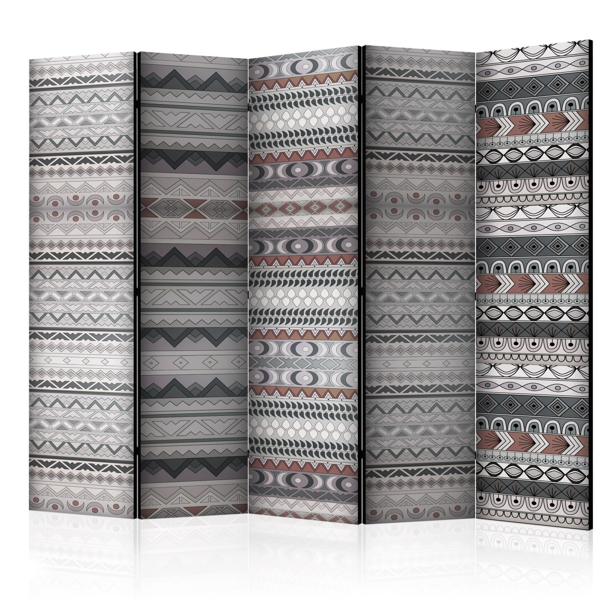Paravan din 5 parti - Ethnic Design II - 225x172cm