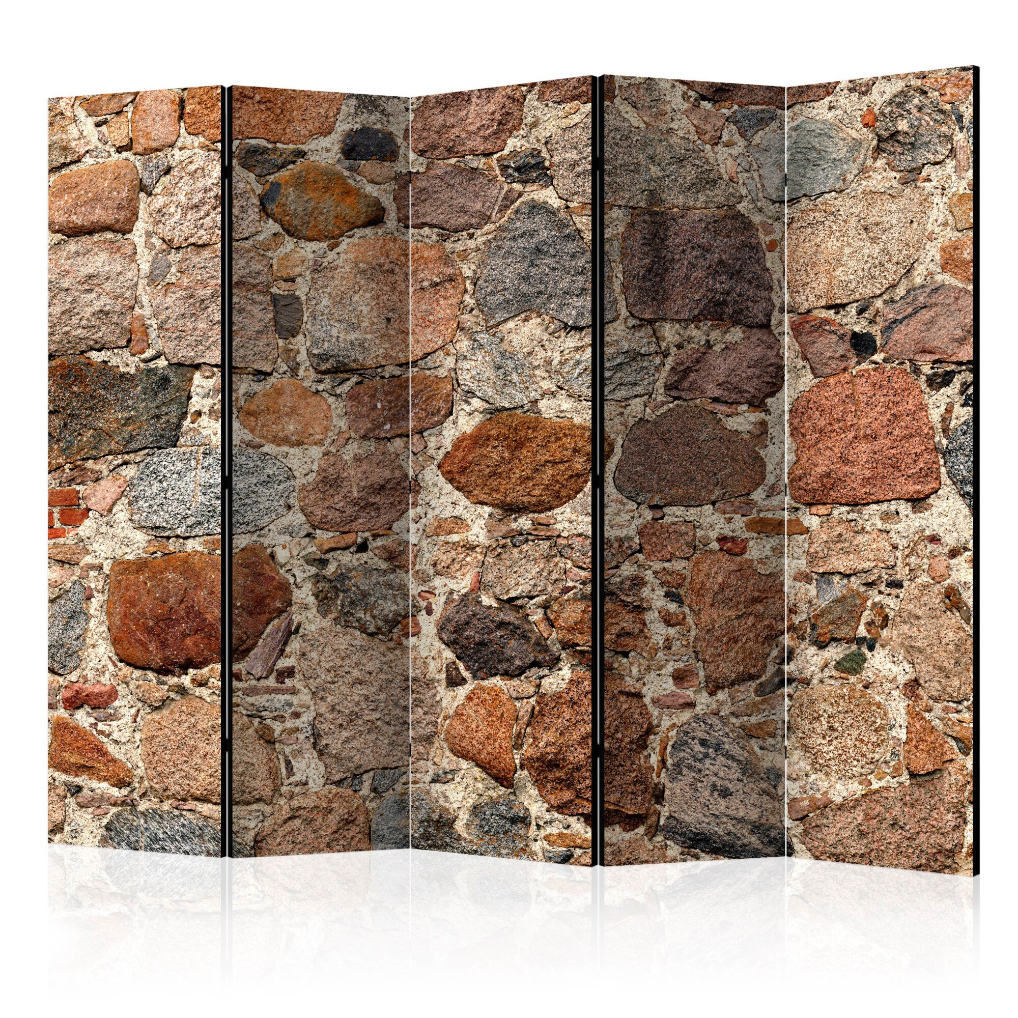 Paravan din 5 parti - Stony Artistry II - 225x172cm