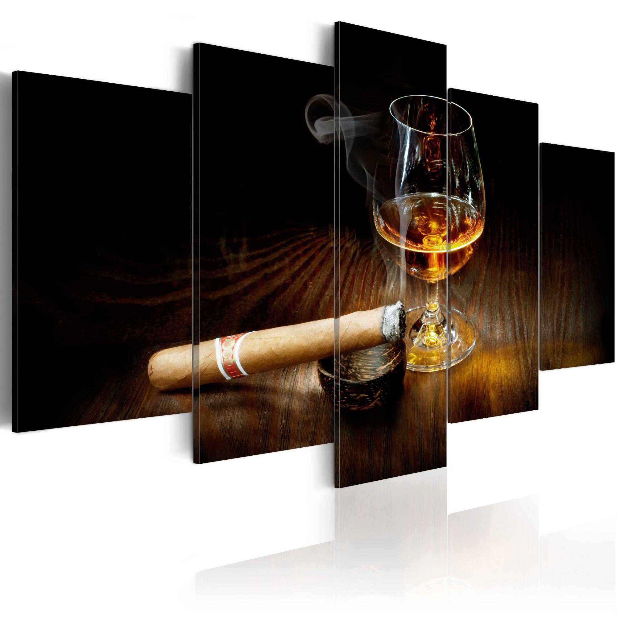 Tablou canvas 5 piese - Moment de glorie - 100x50 cm