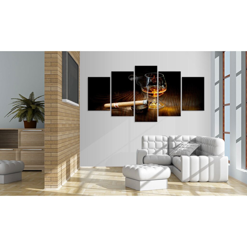 Tablou canvas 5 piese - Moment de glorie - 200x100 cm