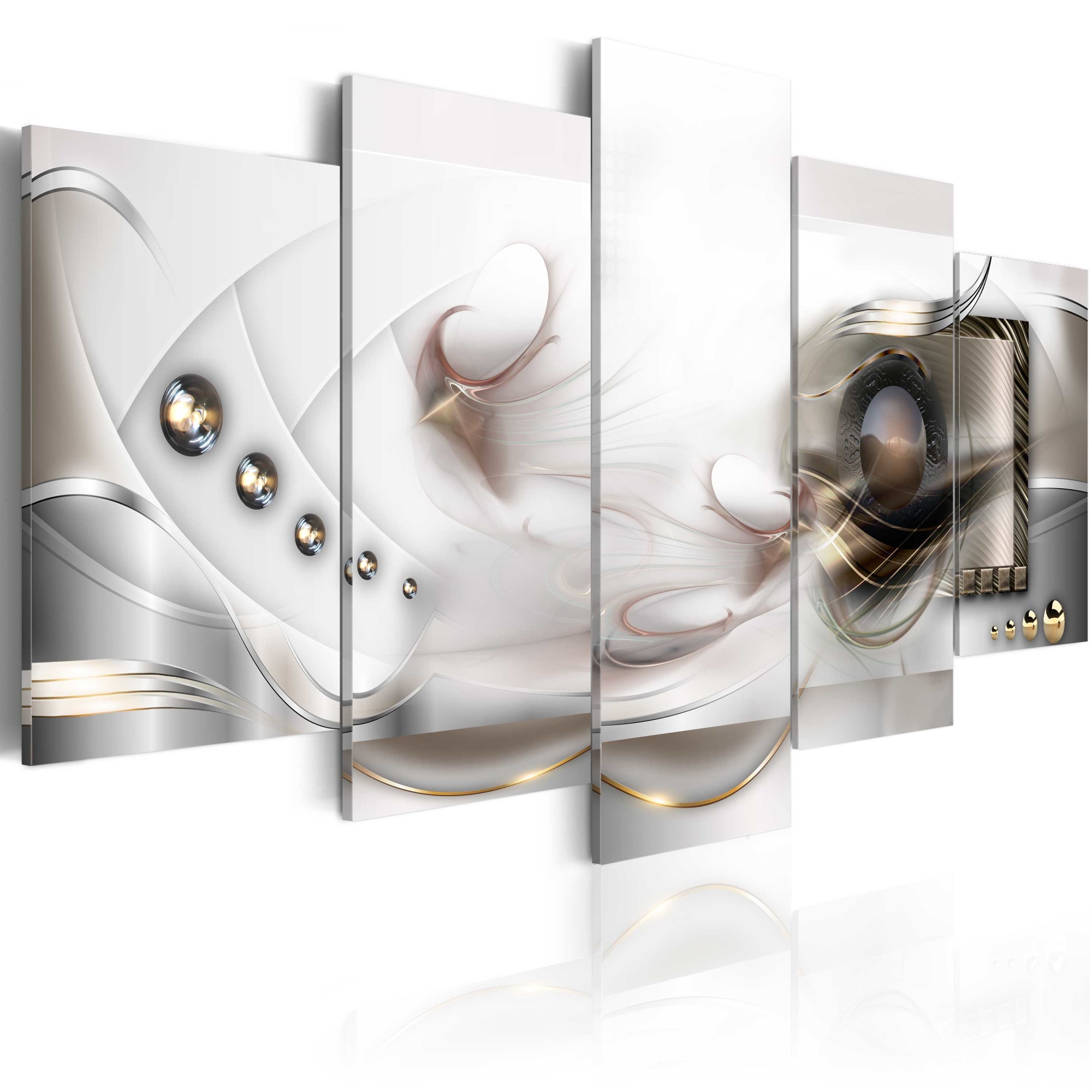 Tablou canvas 5 piese - Ceata de ceara - 100x50 cm