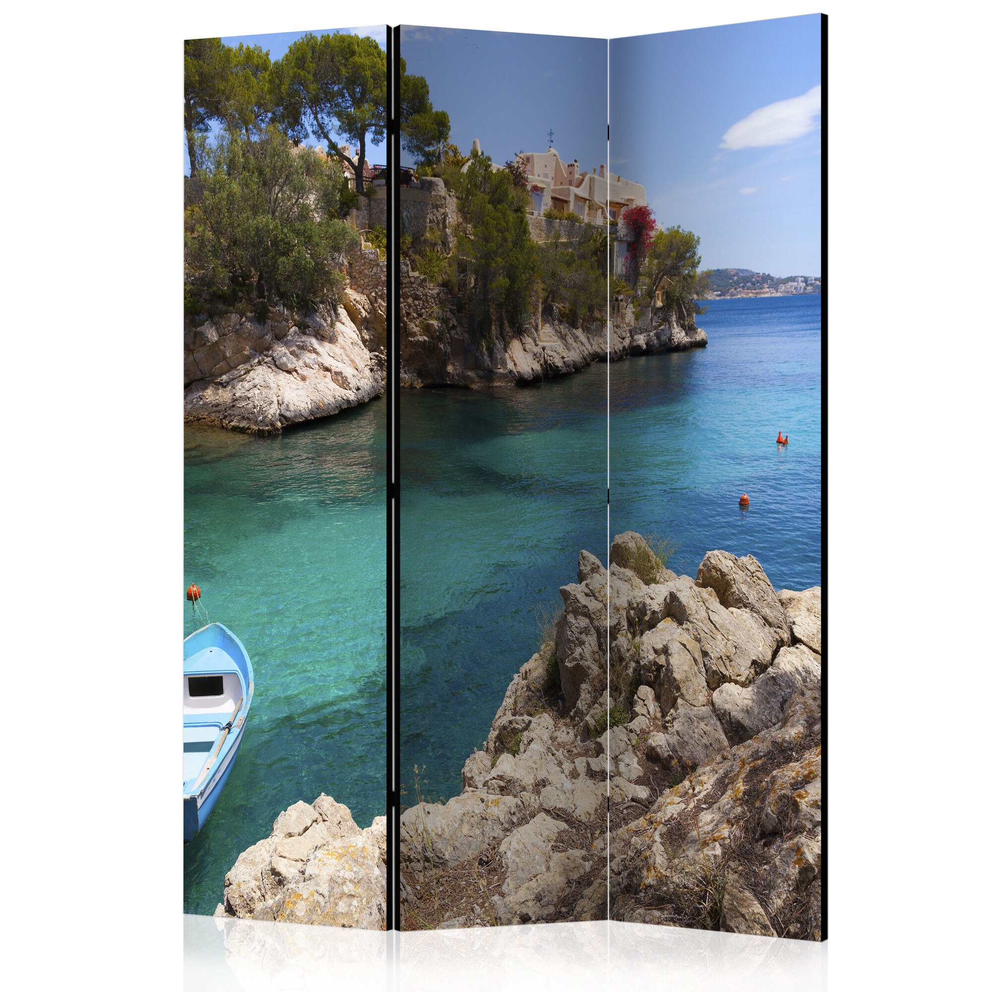 Paravan din 3 parti - Holiday Seclusion - 135x172cm